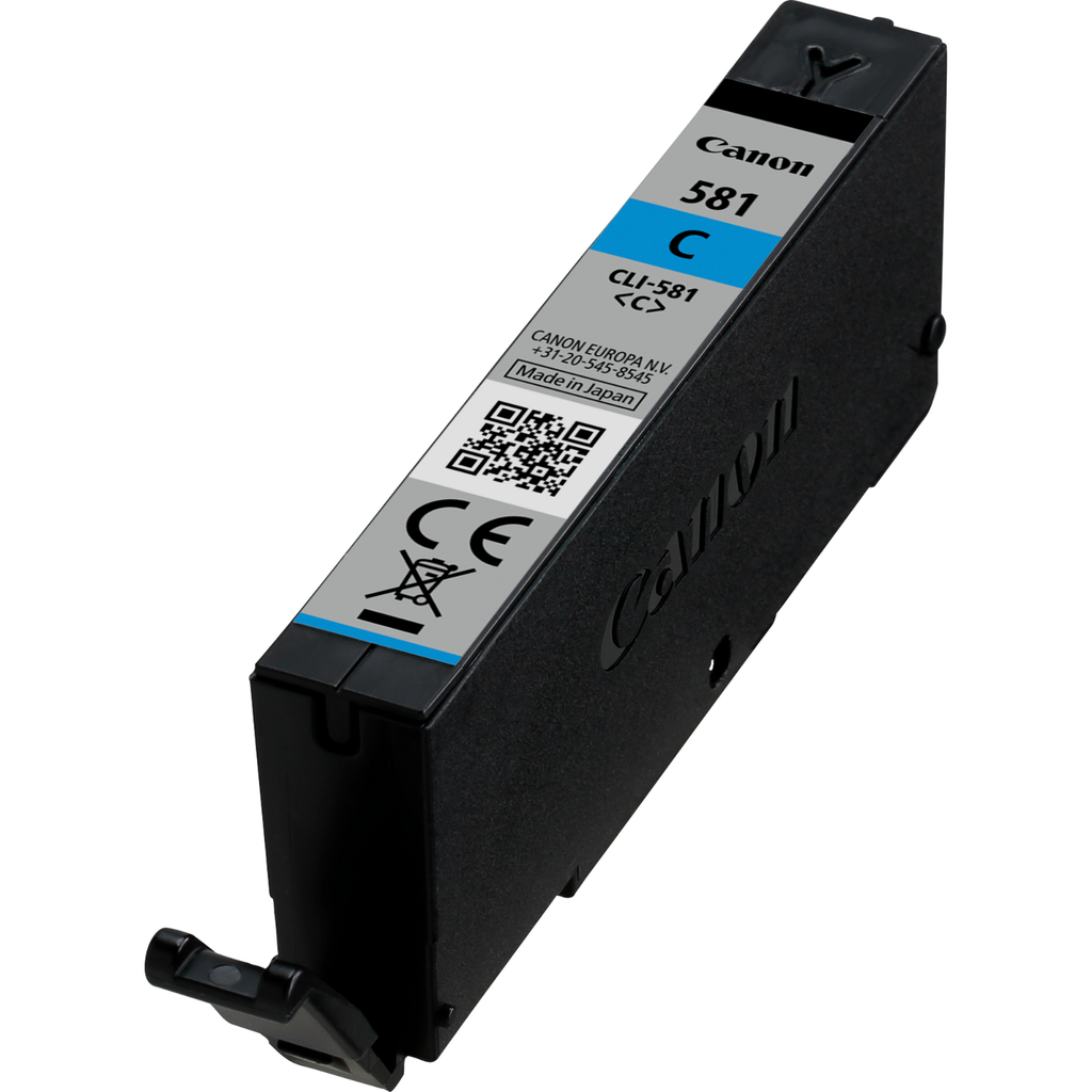 Cartouche d'encre Canon CLI-581C / 2103C001 cyan, 250 pages