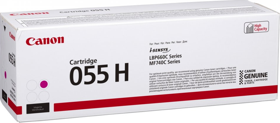 Canon 055H / 3018C002 magenta XL toner, 5,900 pages