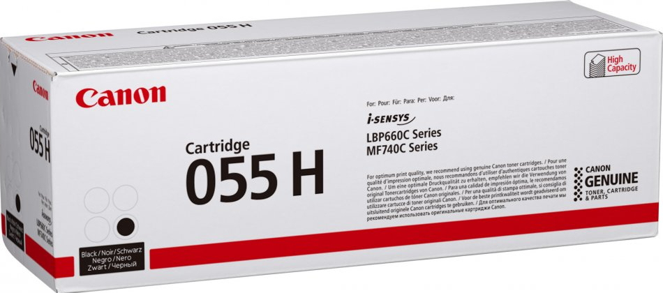 [3020C002] Canon 055H / 3020C002 black XL toner, 7,600 pages