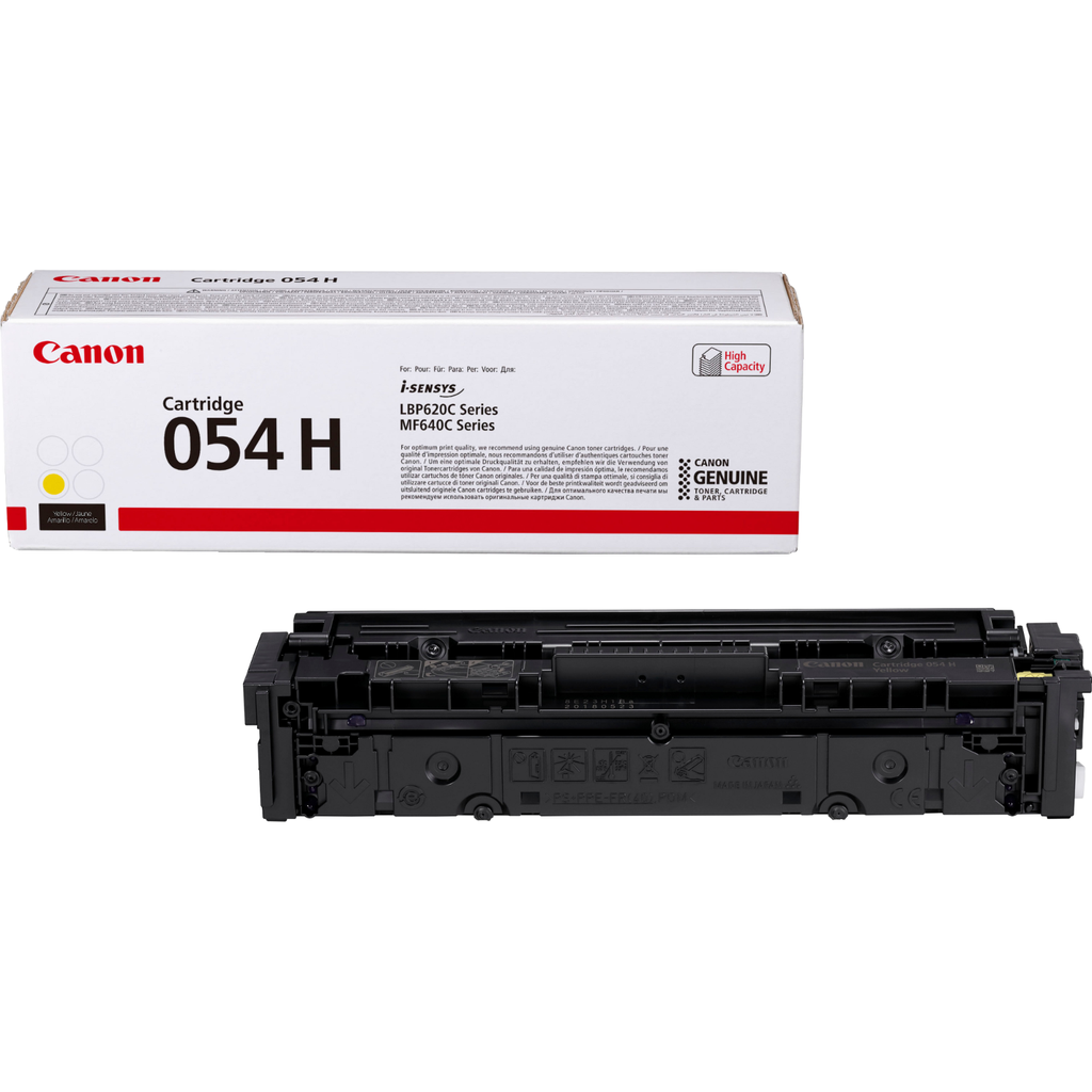 Toner Canon 054H / 3025C002 Gelb XL, 2.300 Seiten