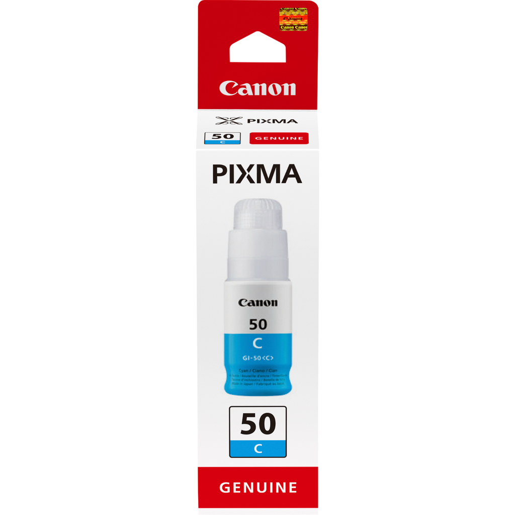 [3403C001] Bouteille d'encre Canon GI-50C / 3403C001 cyan