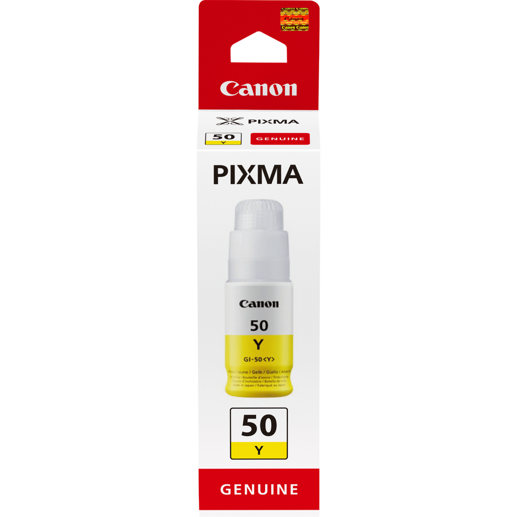 [3405C001] Bouteille d'encre Canon GI-50Y / 3405C001 jaune