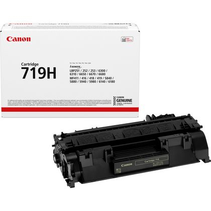 Toner Canon 719 / 3480B012 Schwarz, 6.400 Seiten