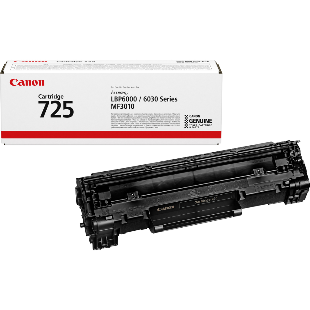 [3484B002] Toner Canon 725 / 3484B002 Schwarz, 1.600 Seiten