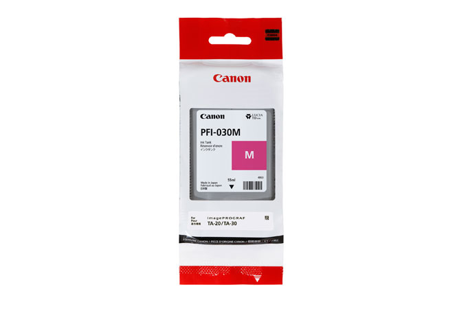 Cartouche d'encre Canon PFI-030M / 3491C001 magenta, 55 ml