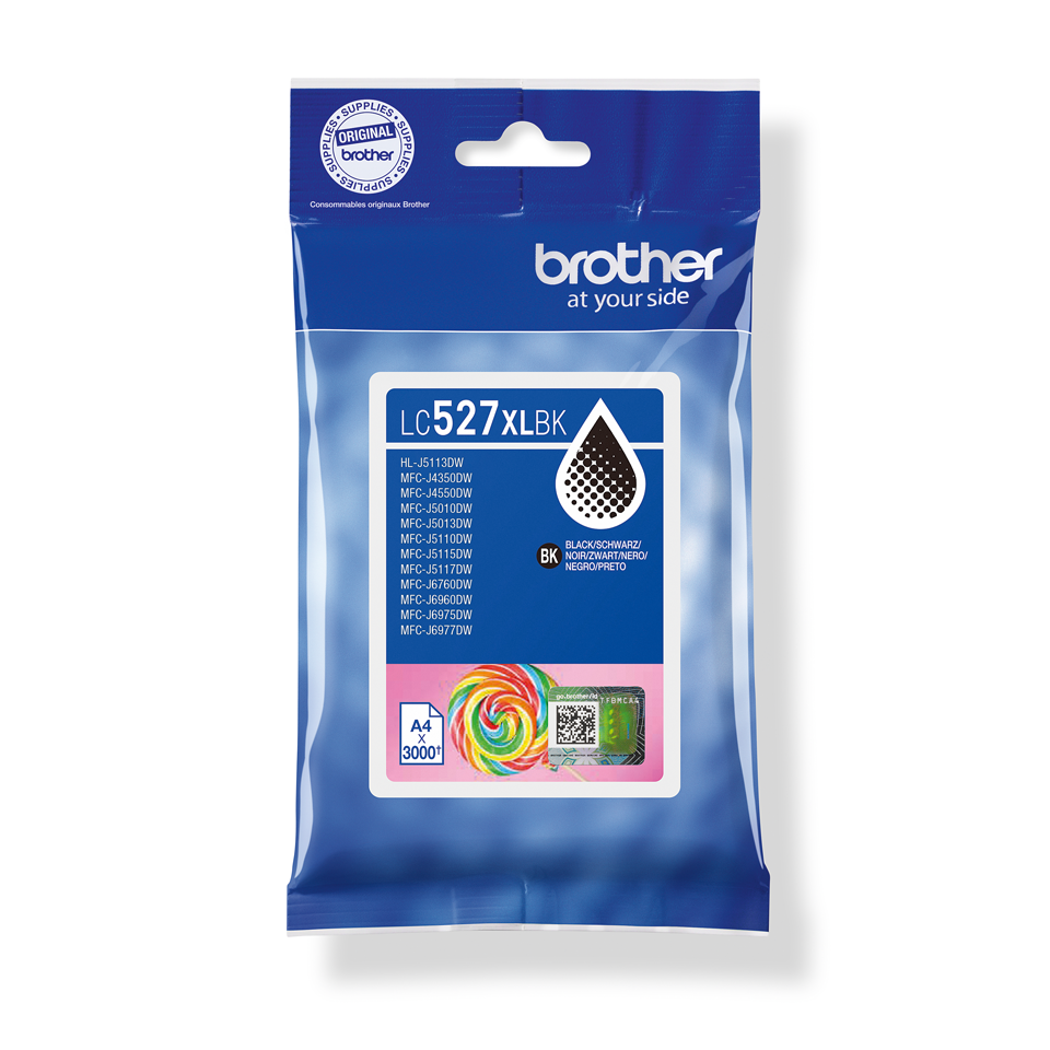 [LC527XLBK] Brother LC-527XLBK / LC527XLBK black ink cartridge XL, 3,000 pages