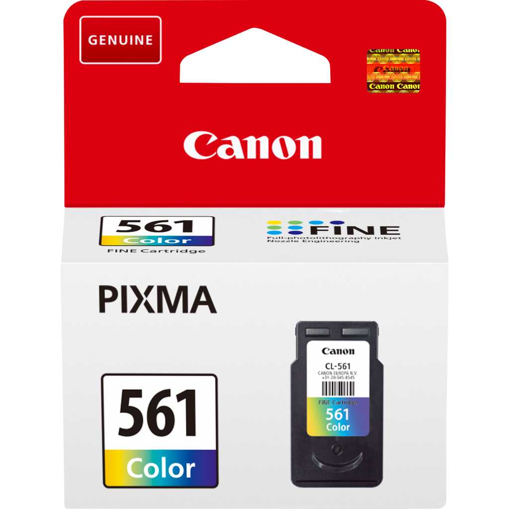 [3731C001] Cartouche d'encre Canon CL-561 / 3731C001 3 couleurs, 180 pages