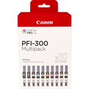 Canon PFI-300 / 4192C008 ink pack, 10 cartridges