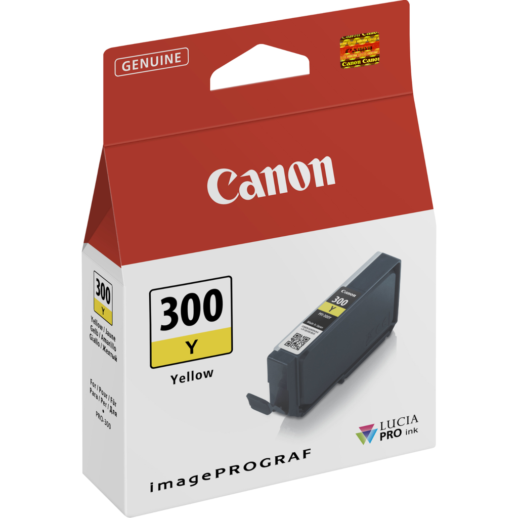[4196C001] Tintenpatrone Canon PFI-300 / 4196C001 Gelb, 530 Seiten