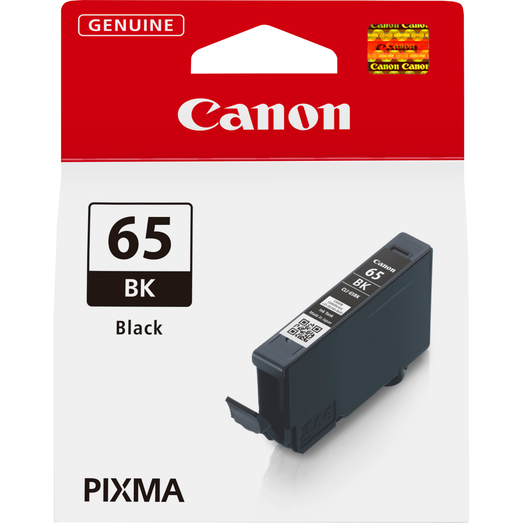 [4215C001] Tintenpatrone Canon CLI-65BK / 4215C001 Schwarz, 860 Seiten