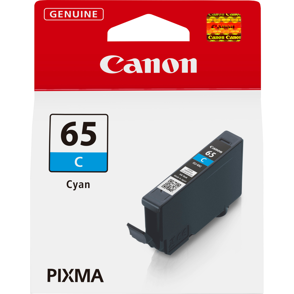 Canon CLI-65C / 4216C001 cyan ink cartridge, 482 pages
