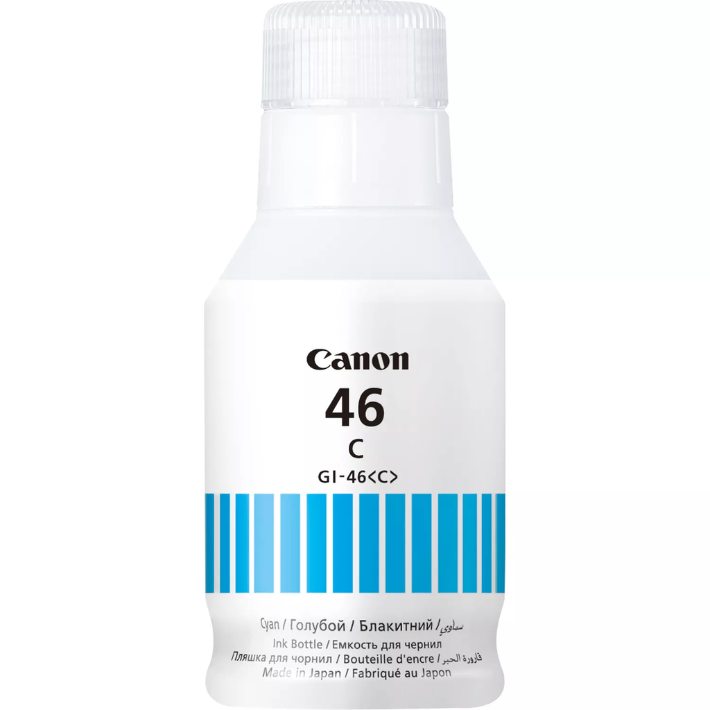 Canon GI-46C / 4427C001 cyan ink cartridge, 14,000 pages