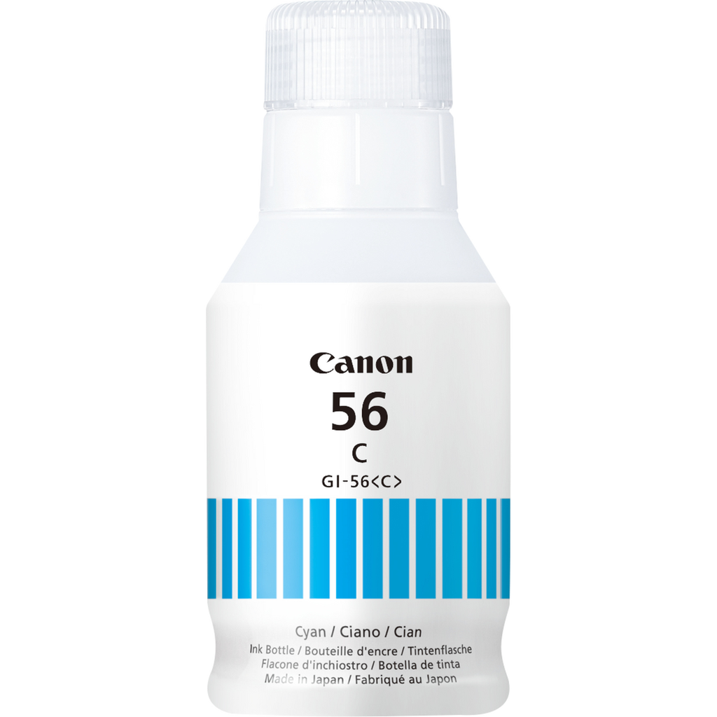 Canon GI-56C / 4430C001 cyan ink bottle, 14,000 pages