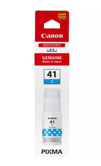 [4543C001] Cartouche d'encre Canon GI-41 / 4543C001 cyan, 7 700 pages