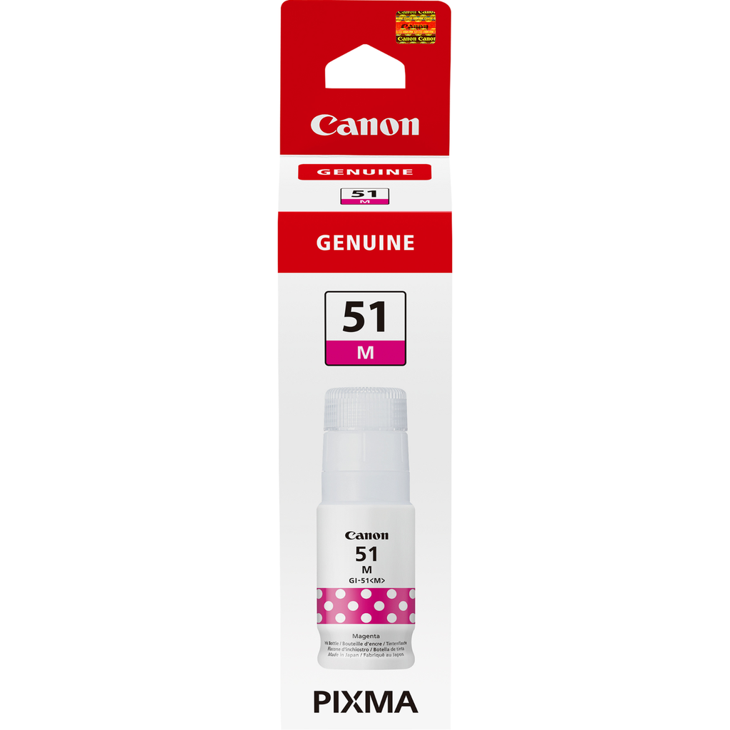 [4547C001] Canon GI-51 / 4547C001 magenta ink bottle, 7,700 pages