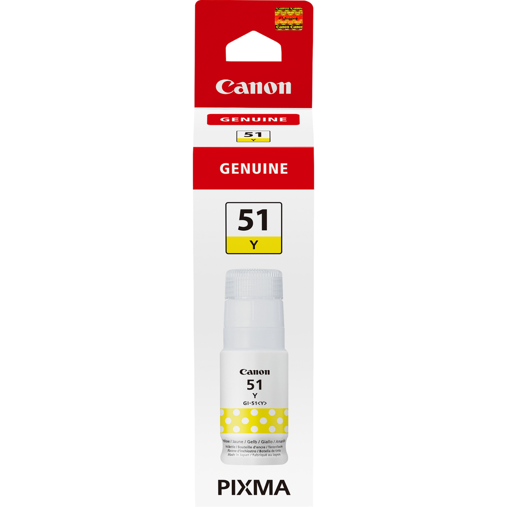 [4548C001] Canon GI-51 G / 4548C001 yellow ink bottle, 7,700 pages
