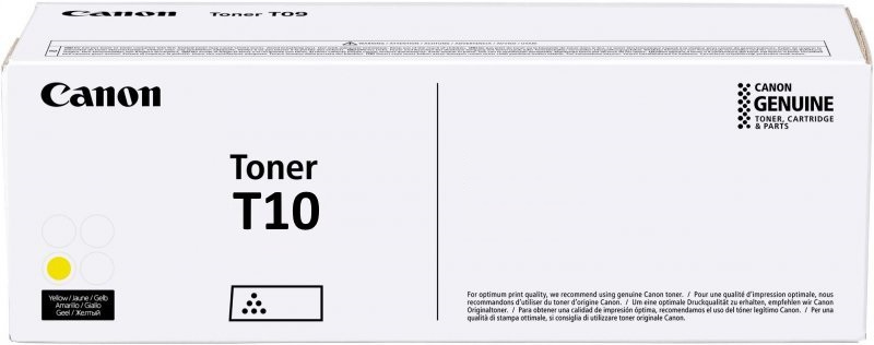[4563C001] Toner Canon T10 / 4563C001 Gelb XL, 10.000 Seiten