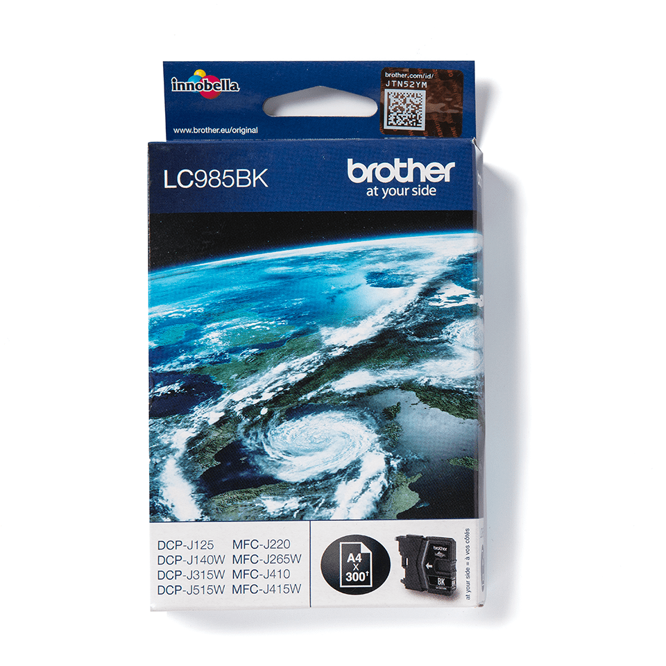 Brother LC-985BK / LC985BK black ink cartridge, 300 pages