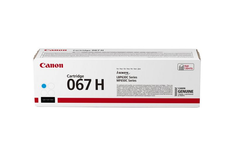 Toner Canon 067H / 5105C002 Cyan XL, 2.350 Seiten