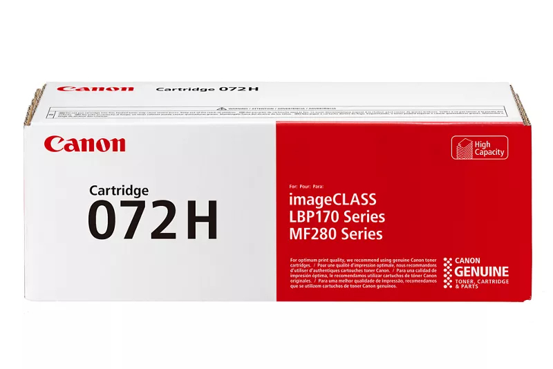 Toner Canon 072H / 5648C002 noir XL, 4 100 pages