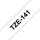 Brother TZe-141 / TZE141 laminated tape, black on clear, 18 mm x 8 m