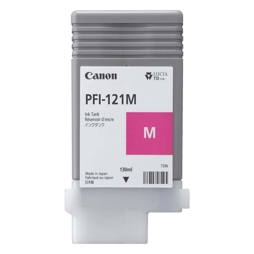 Canon PFI-121M / 6267C001 magenta XL ink cartridge, 130 ml