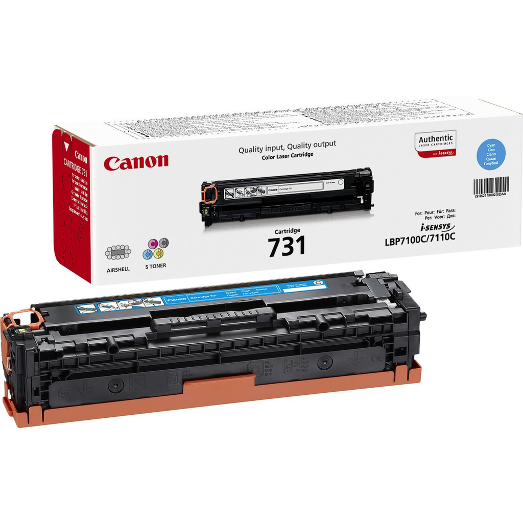 [6271B002] Canon 731 / 6271B002 cyan toner, 1,500 pages