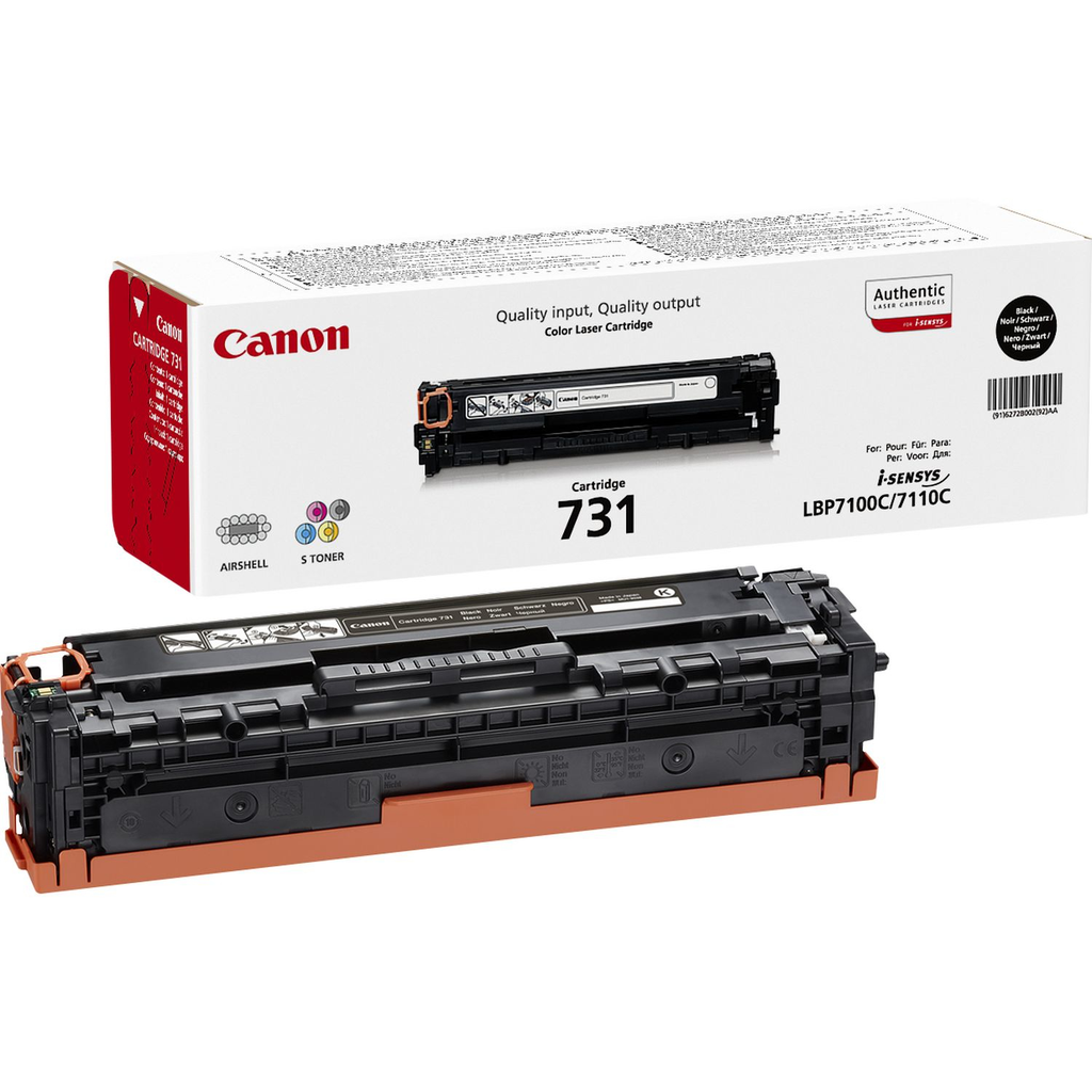 [6272B002] Toner Canon 731 / 6272B002 noir, 1 400 pages