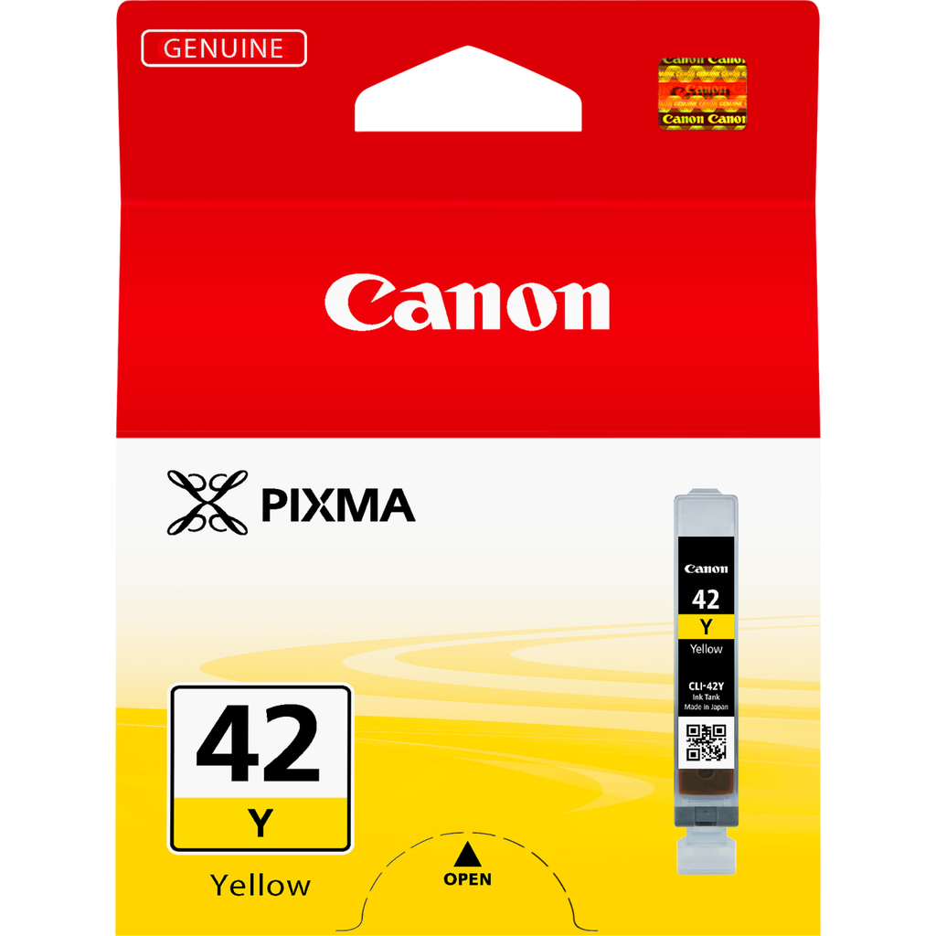 [6387B001] Tintenpatrone Canon CLI-42Y / 6387B001 Gelb, 284 Seiten