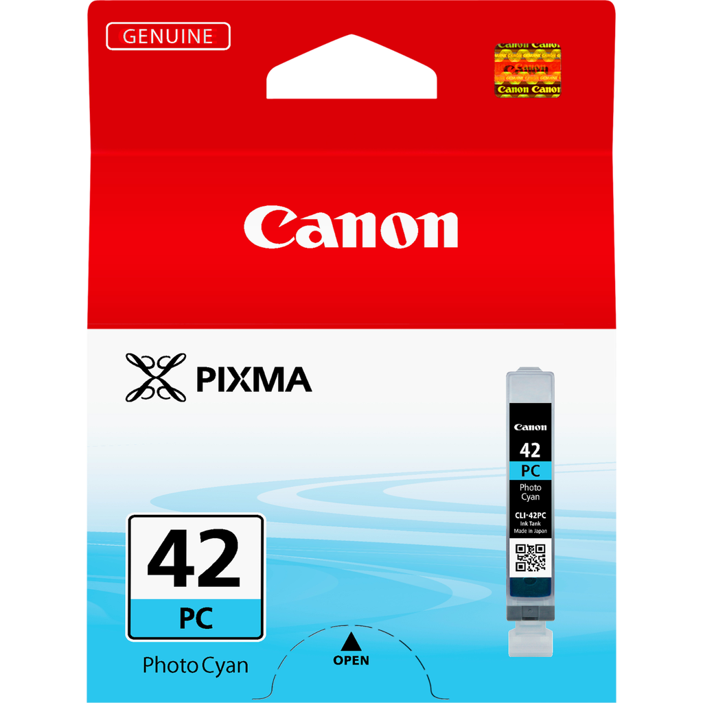 Tintenpatrone Canon CLI-42PC / 6388B001 Fotocyan, 292 Seiten