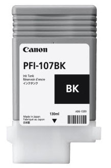 Canon PFI-107BK / 6705B001 black ink cartridge