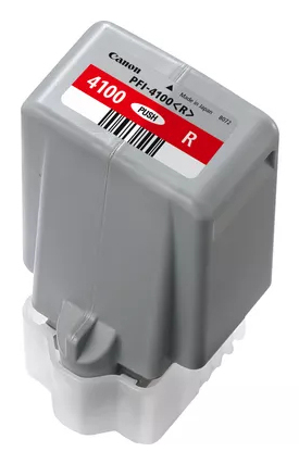 Canon PFI-4100 R / 6785C001 red ink cartridge