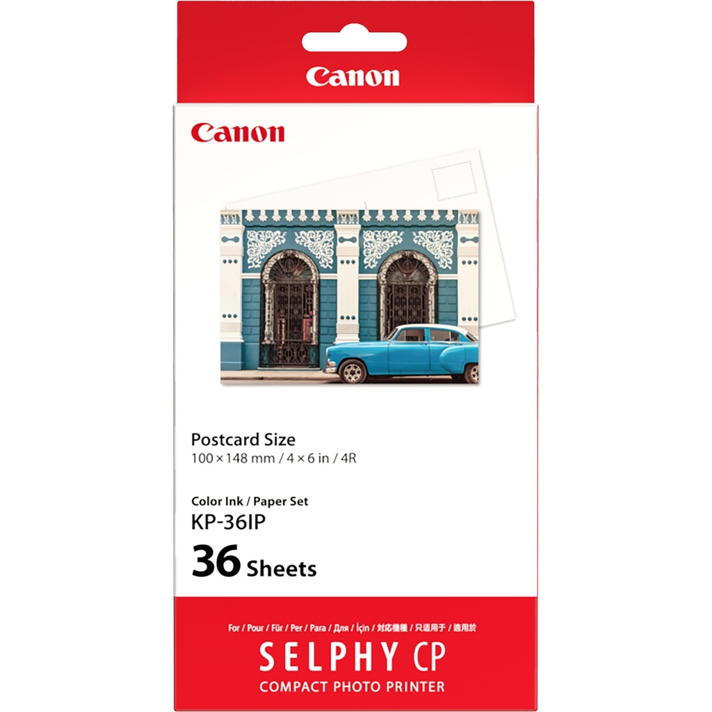 Canon KP-36IP / 7737A001 ink and paper set