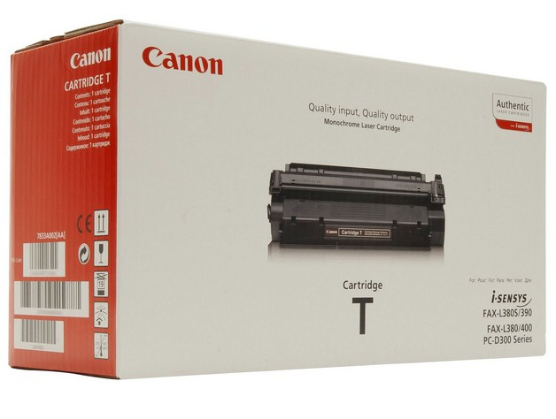 [7833A002] Toner Canon T / 7833A002 noir, 3 500 pages