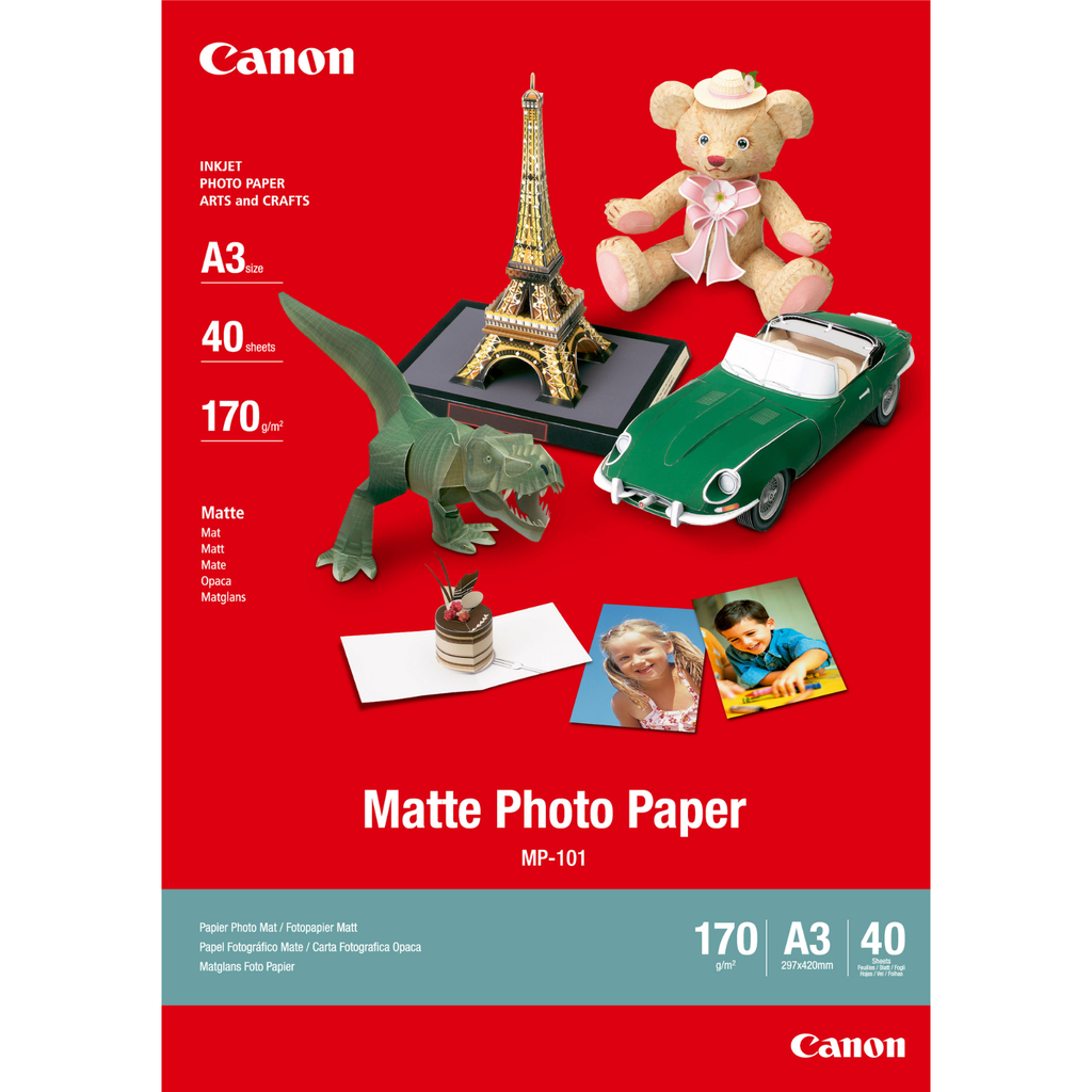 [7981A008] Fotopapier Canon MP-101 A3 / 7981A008, A3, 40 Blatt