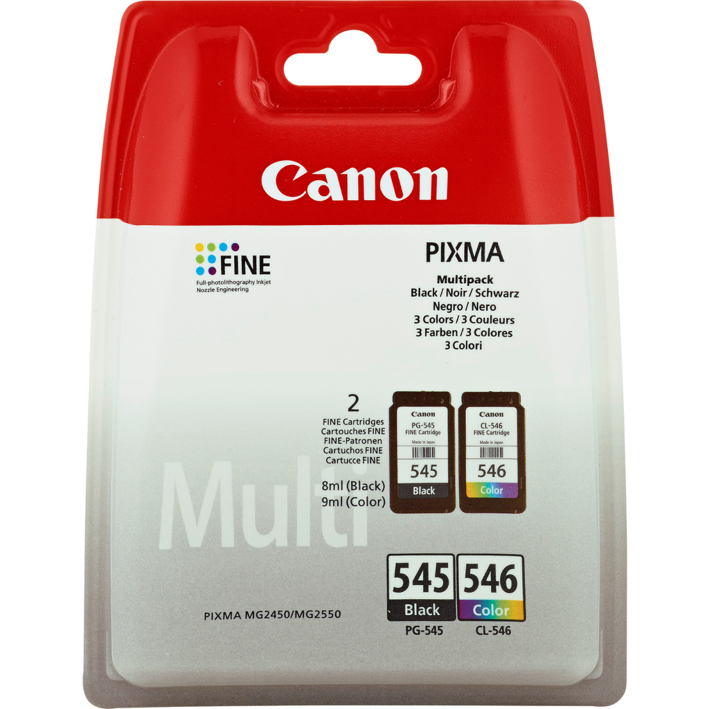 Pack Canon PG-545/CL-546 / 8287B005 4 couleurs
