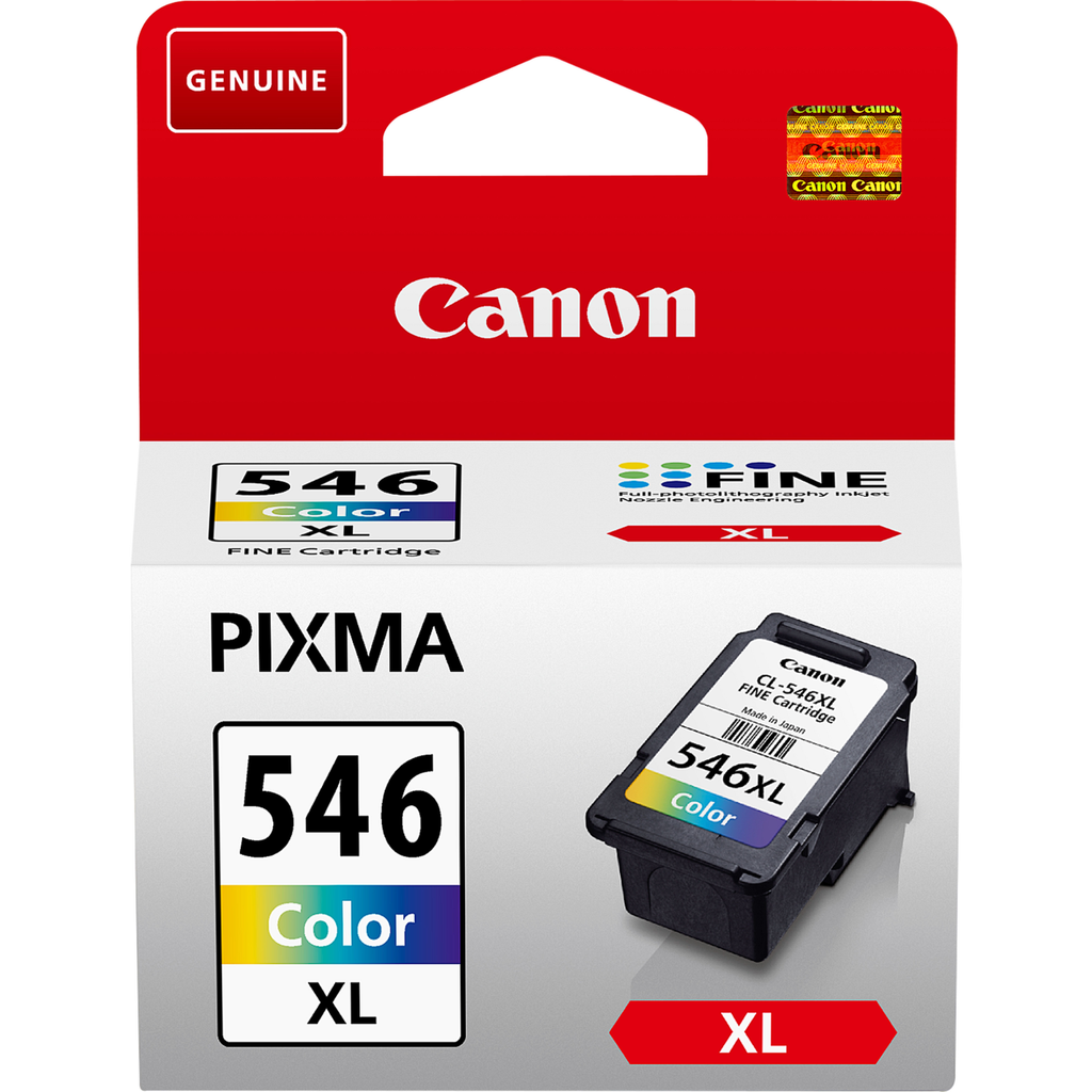 Tintenpatrone Canon CL-546XL / 8288B001 Dreifarbig XL, 300 Seiten
