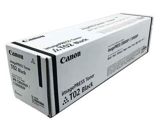 [8529B001] Canon T02 / 8529B001 black toner, 44,000 pages