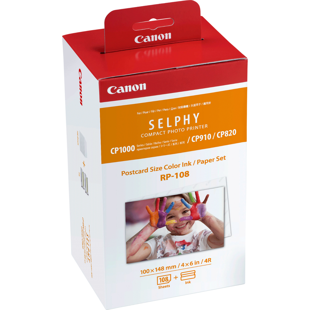 [8568B001] Kit encre et papier Canon RP-108 / 8568B001