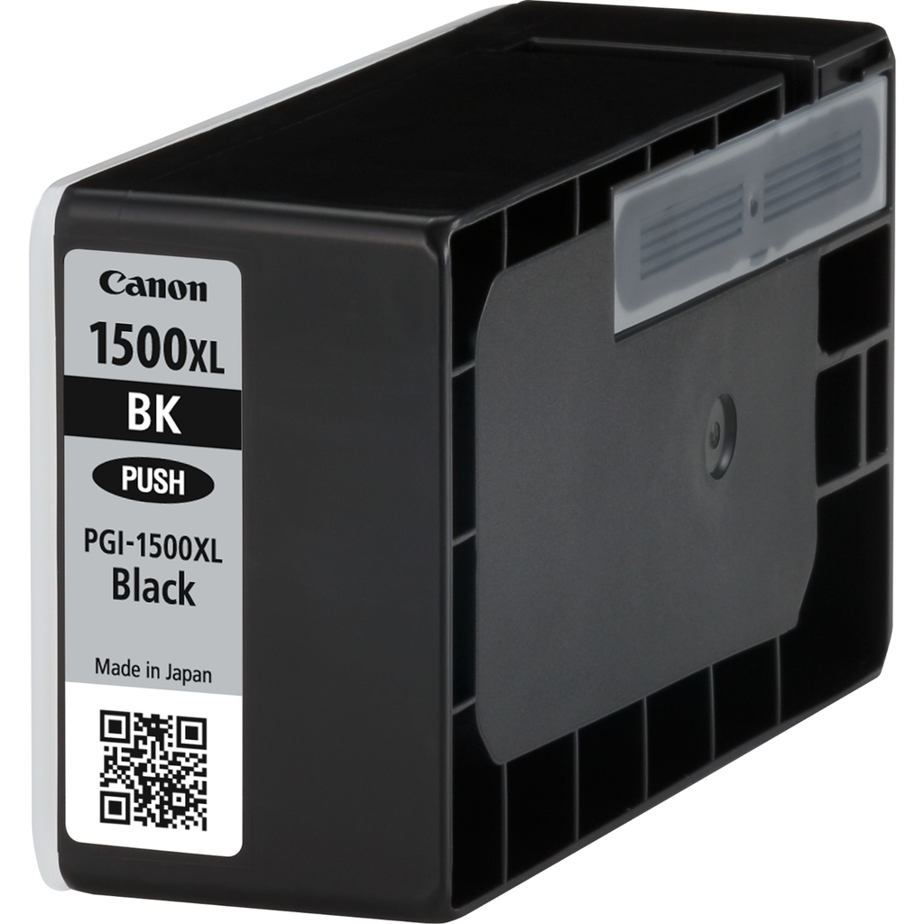 [9182B001] Canon PGI-1500XLBK / 9182B001 black XL ink cartridge, 1,200 pages
