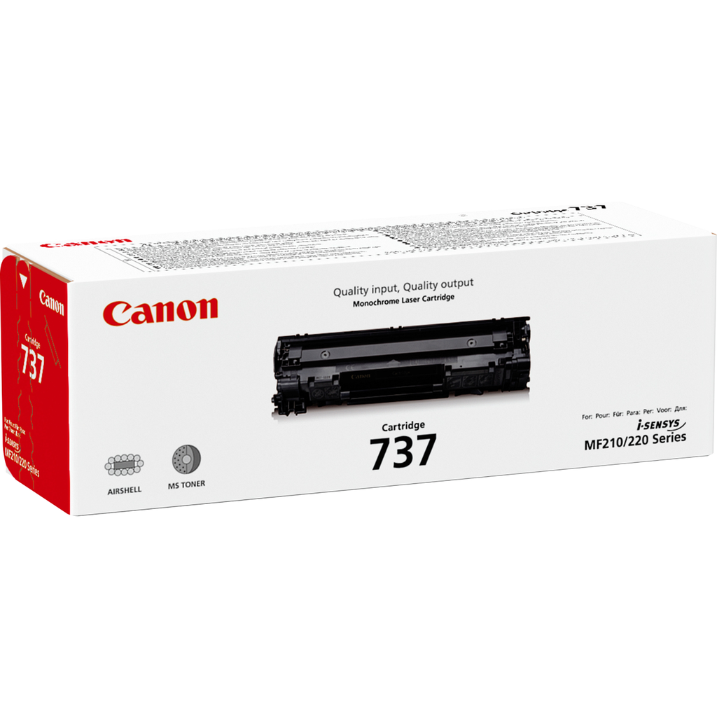 [9435B002] Toner Canon 737 / 9435B002 noir, 2 100 pages