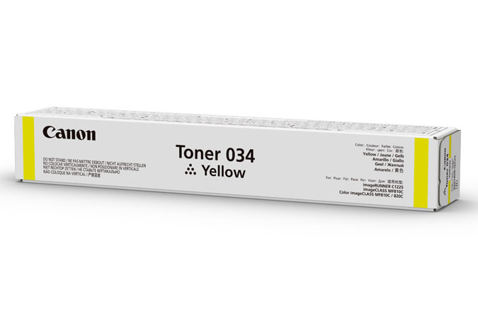 [9451B001] Toner Canon 34 / 9451B001 jaune, 7 300 pages