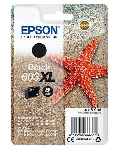 Epson 603XL / C13T03A14010 black XL ink cartridge, 89 ml