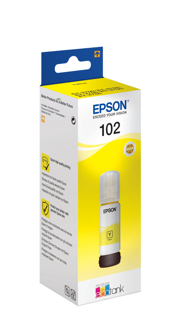 [C13T03R440] Epson 102 / C13T03R440 yellow ink bottle, 70 ml