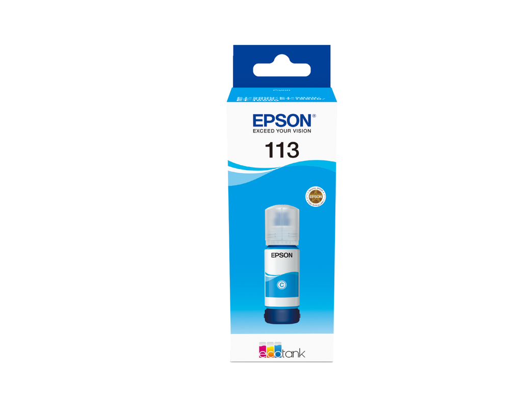 Epson 113 / C13T06B240 cyan ink bottle, 6,000 pages