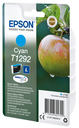 Cartouche d'encre Epson T1292 / C13T12924012 cyan, 474 pages