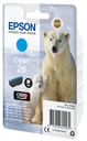 Epson 26 / C13T26124012 cyan ink cartridge, 300 pages