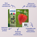 Cartouche d'encre Epson 29 / C13T29864012 4 couleurs, 175 pages