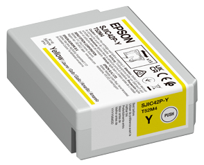 [C13T52M440] Tintenpatrone Epson SJIC42P-Y / C13T52M440 Gelb, 50 ml