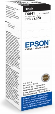 [C13T66414A] Tintenflasche Epson T6641 / C13T66414A Schwarz, 70 ml